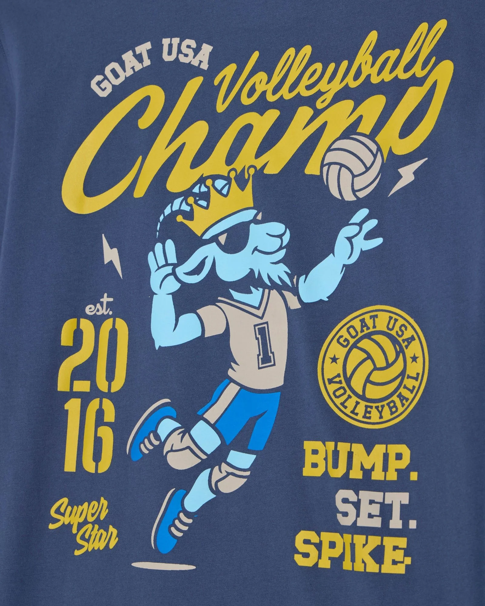 Kids' Volleyball Action T-Shirt