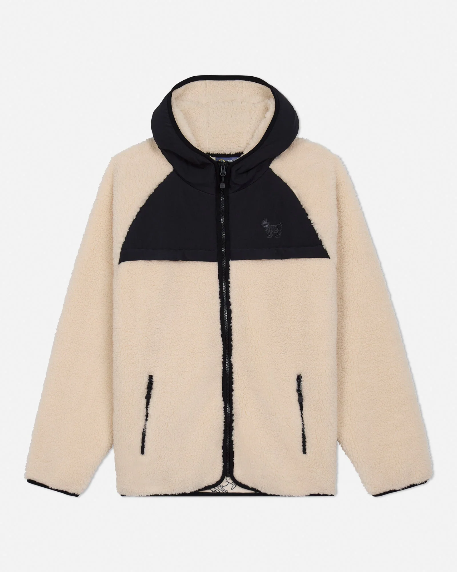 Zip-Up Hooded Sherpa