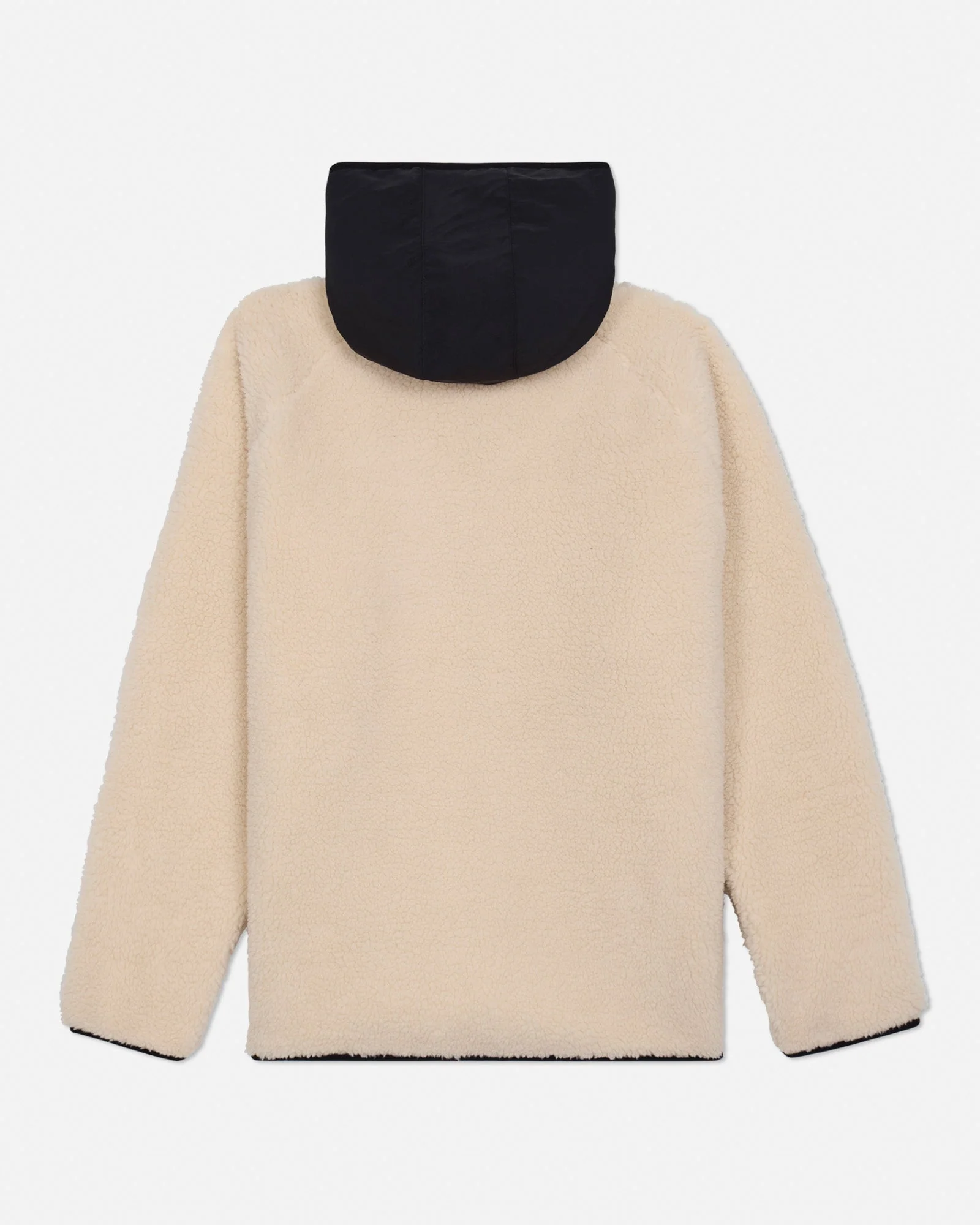 Zip-Up Hooded Sherpa