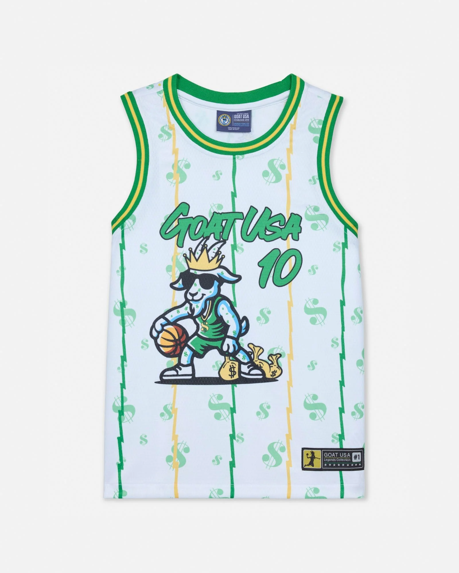 Kids' Cash Money Basketball Jersey