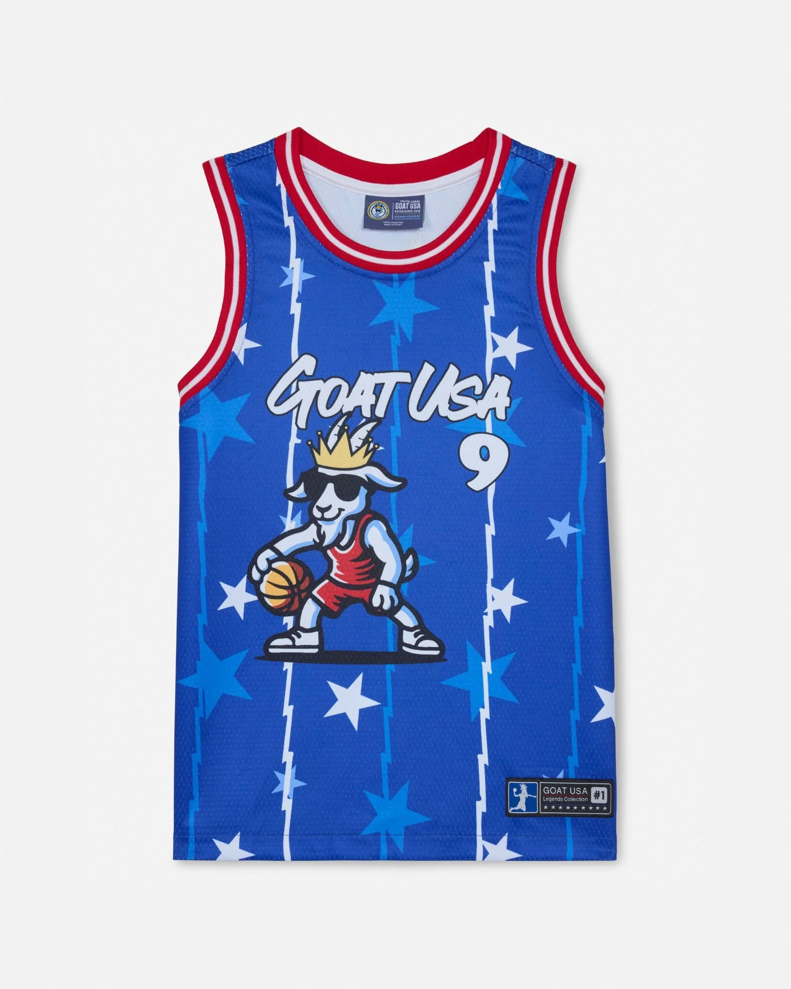 Kids' Freedom Basketball Jersey
