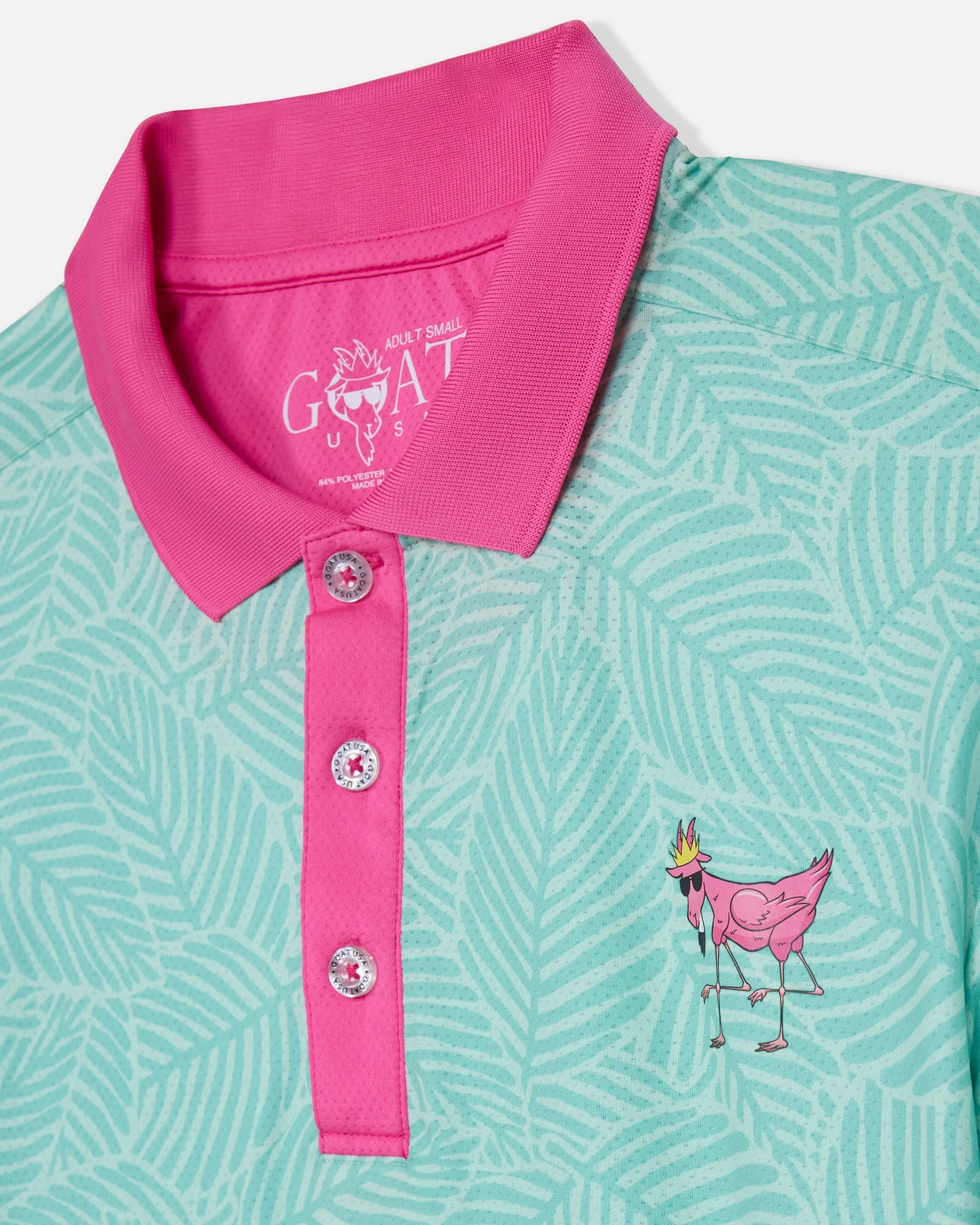 Kids' FlaminGOAT Athletic Polo