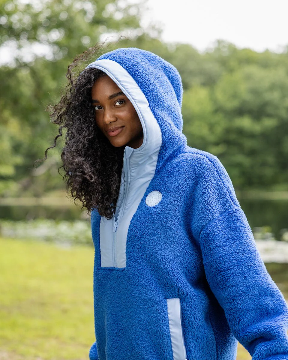 Women's Patch Hooded Sherpa