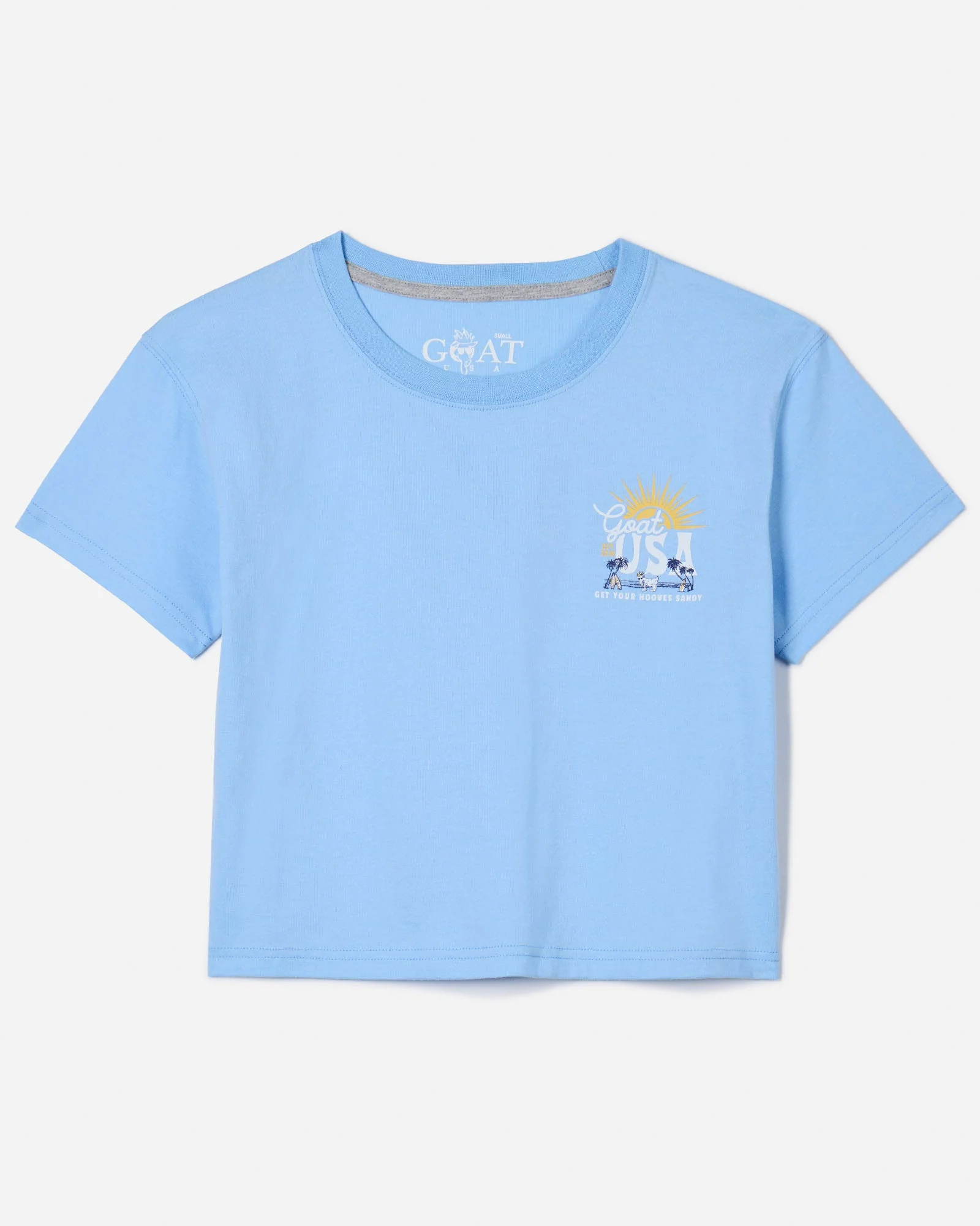 Women's Sandy Hooves Crop Top