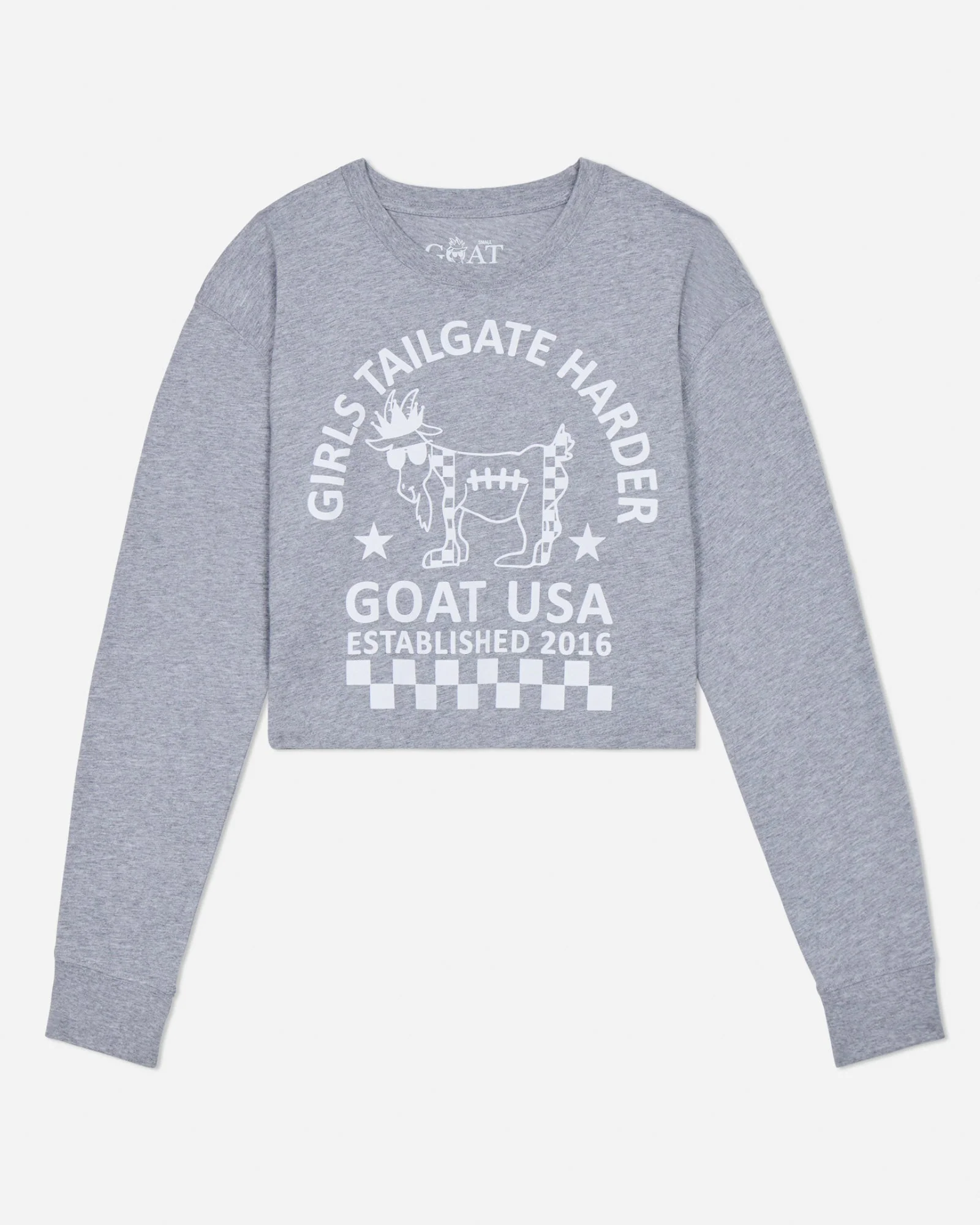Women's Game Day Crop Long Sleeve T-Shirt
