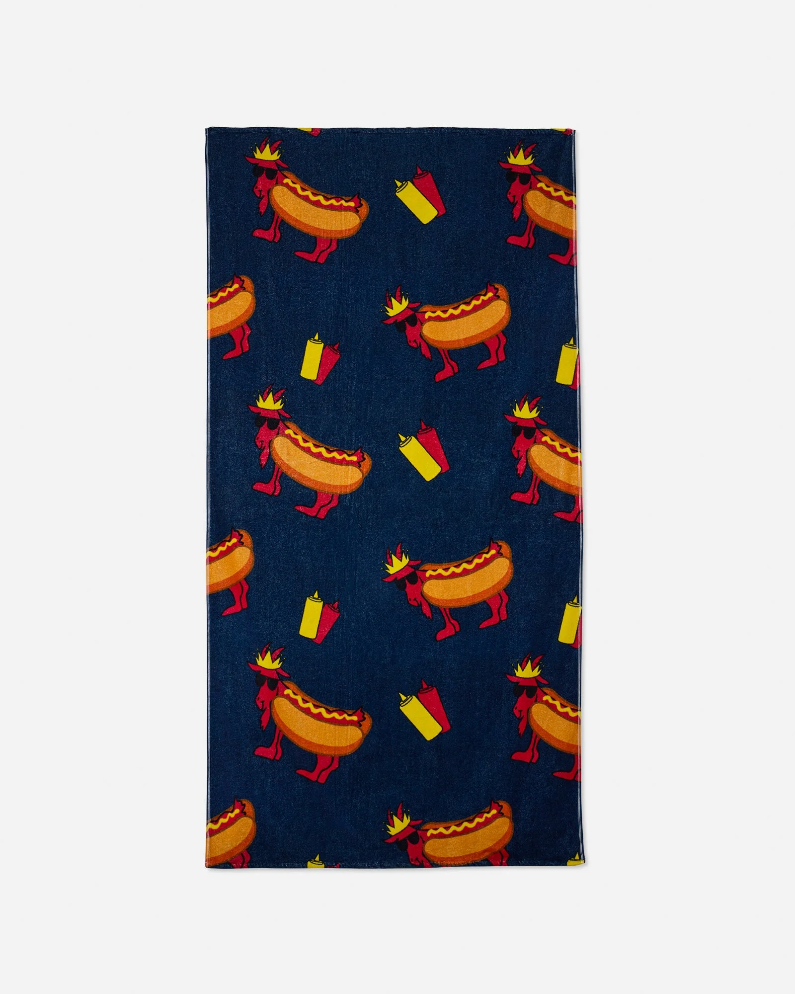 Hot Dog Beach Towel
