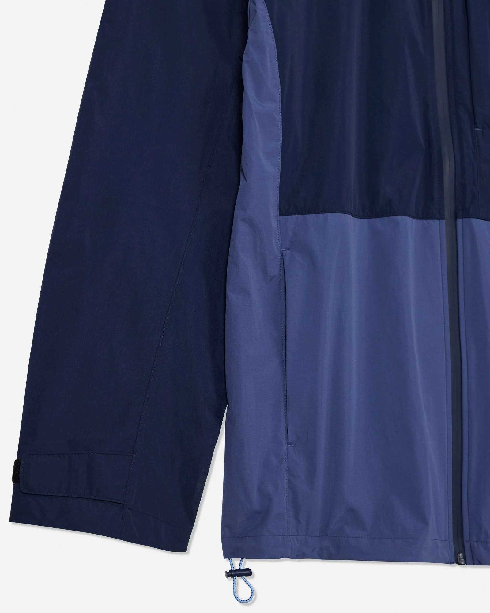 Men's Two-Tone Zip-Up Windbreaker