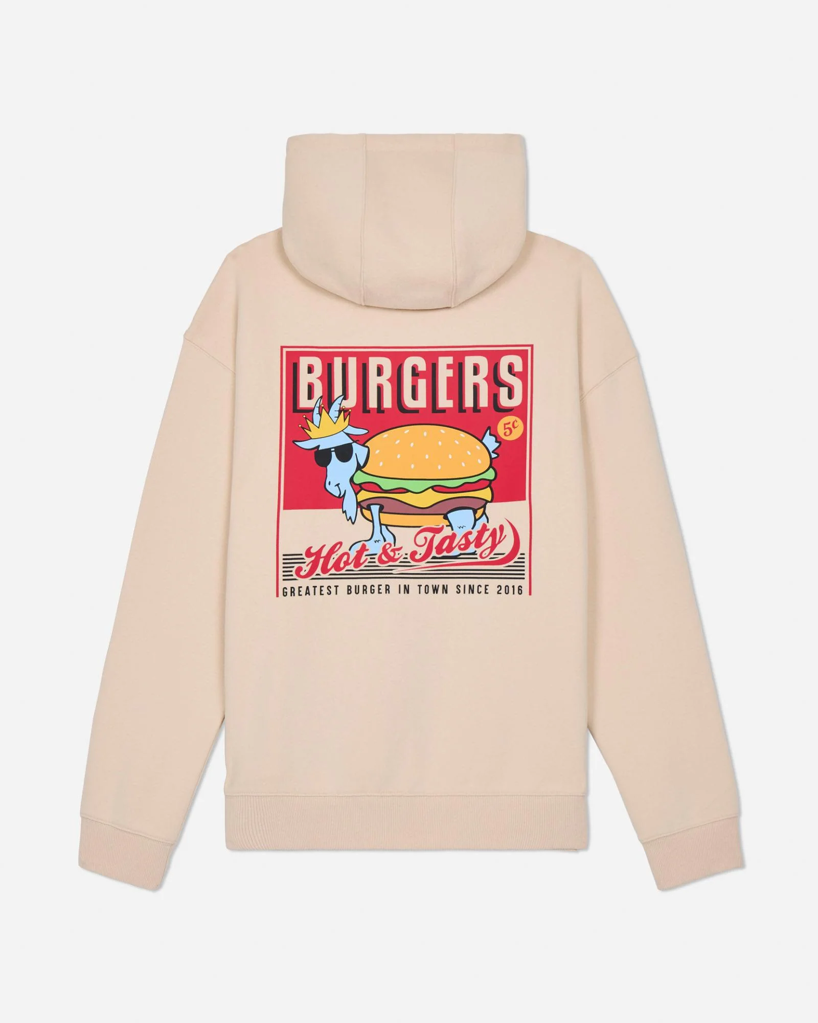 Cheeseburger Hooded Sweatshirt