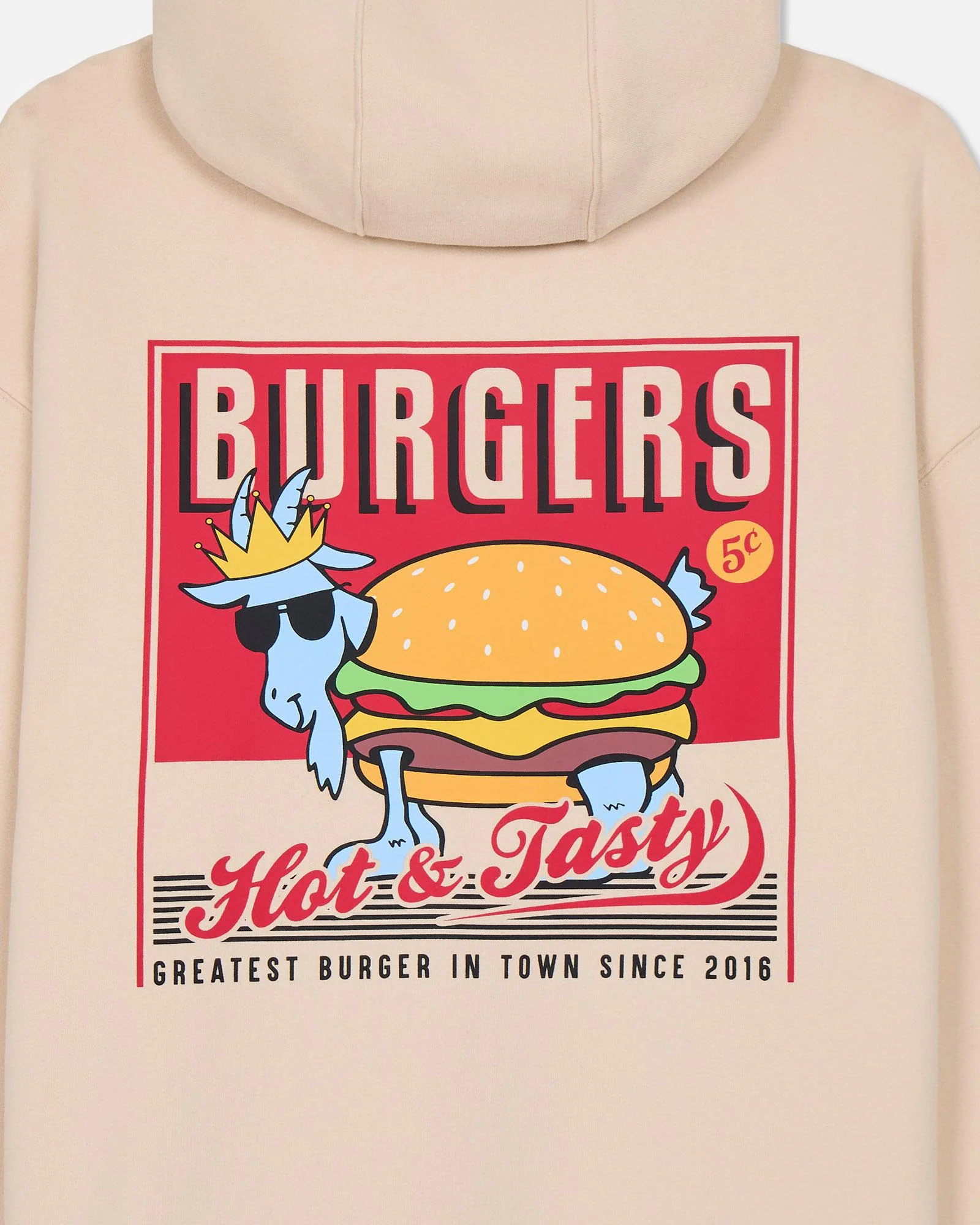 Cheeseburger Hooded Sweatshirt