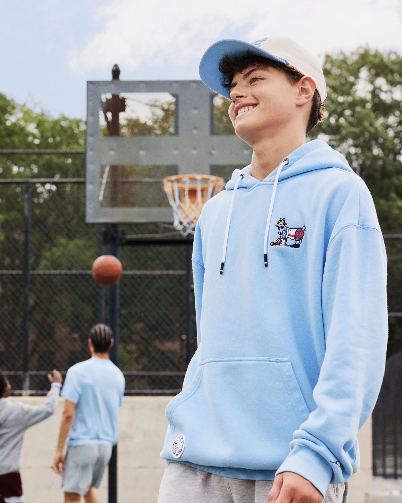 Kids' Lacrosse Hooded Sweatshirt