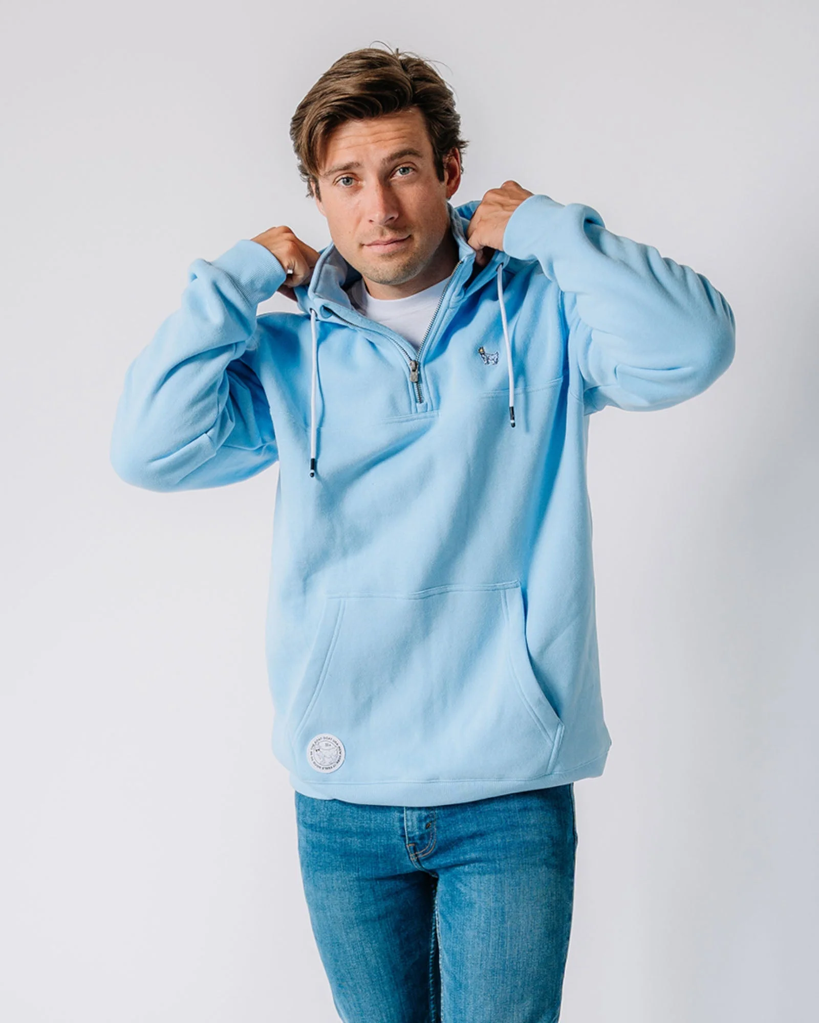 Kids' OG 1/4 Zip Hooded Sweatshirt