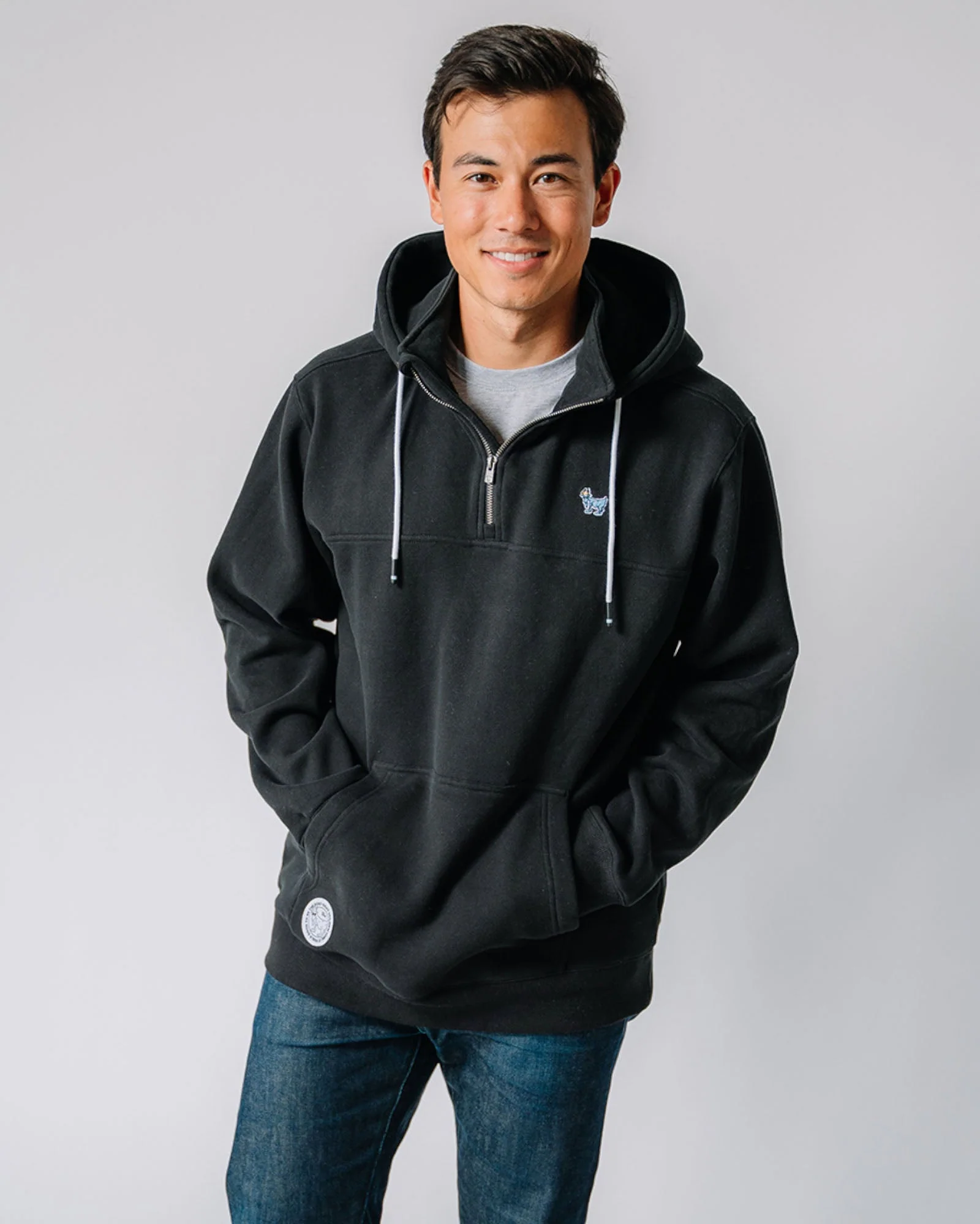 Kids' OG 1/4 Zip Hooded Sweatshirt
