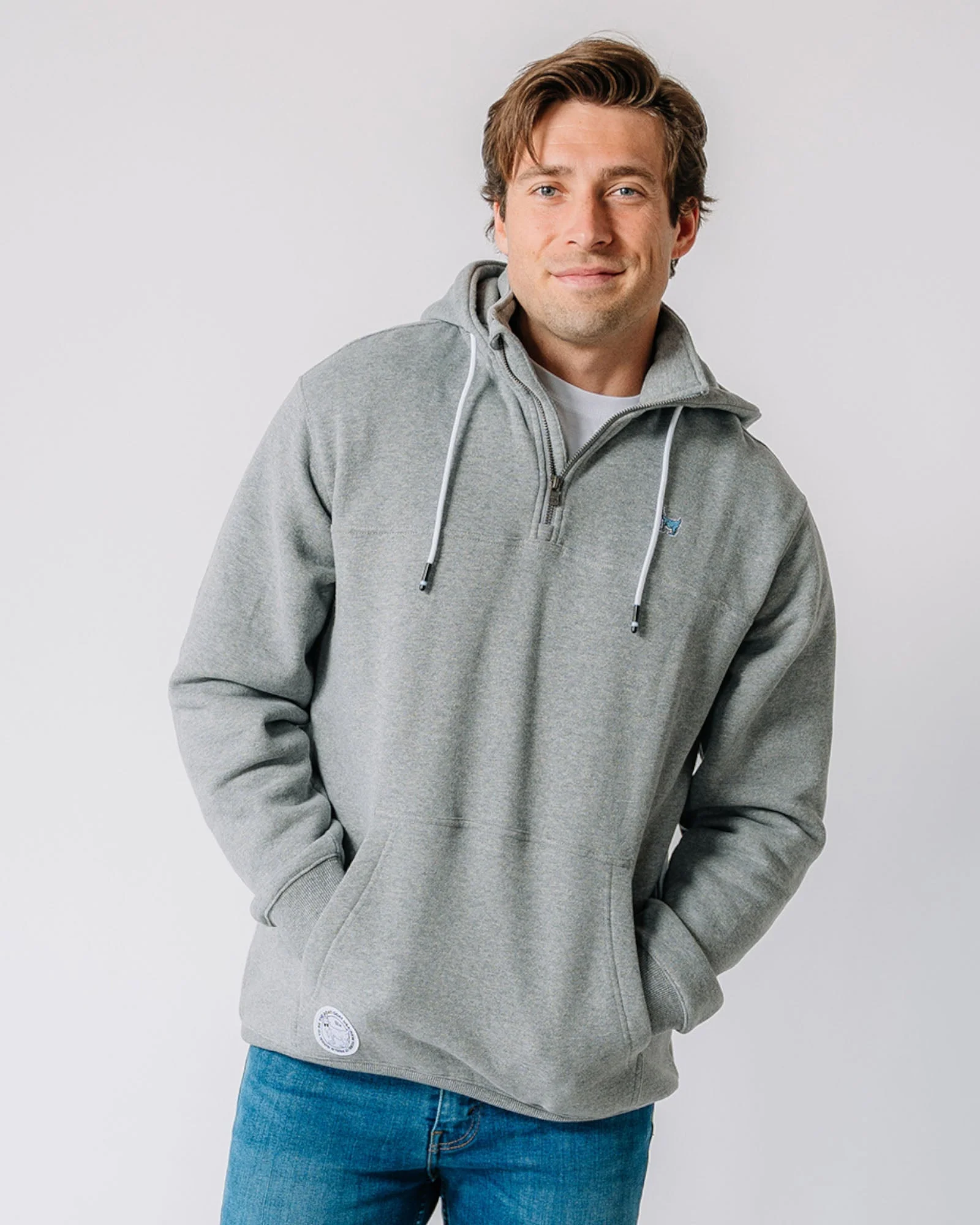 Kids' OG 1/4 Zip Hooded Sweatshirt