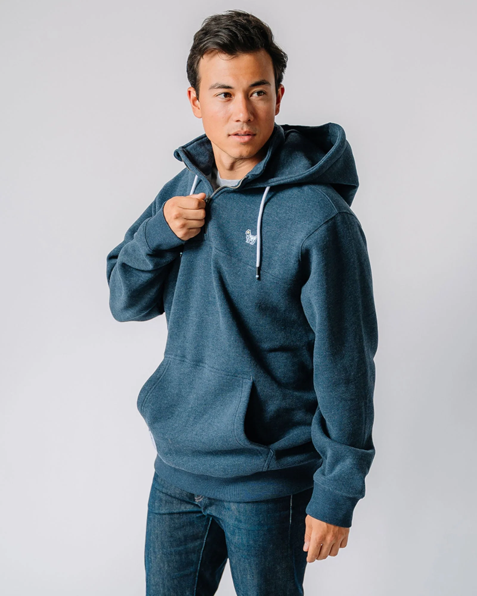 Kids' OG 1/4 Zip Hooded Sweatshirt