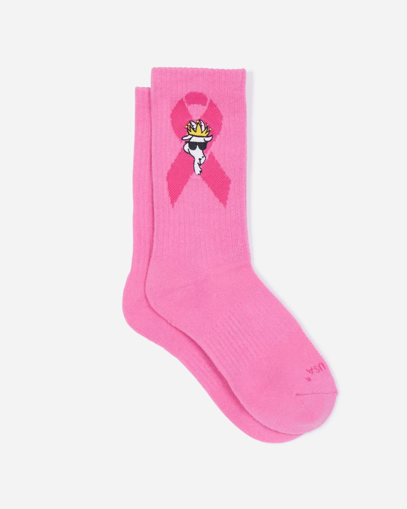 Breast Cancer Awareness Socks