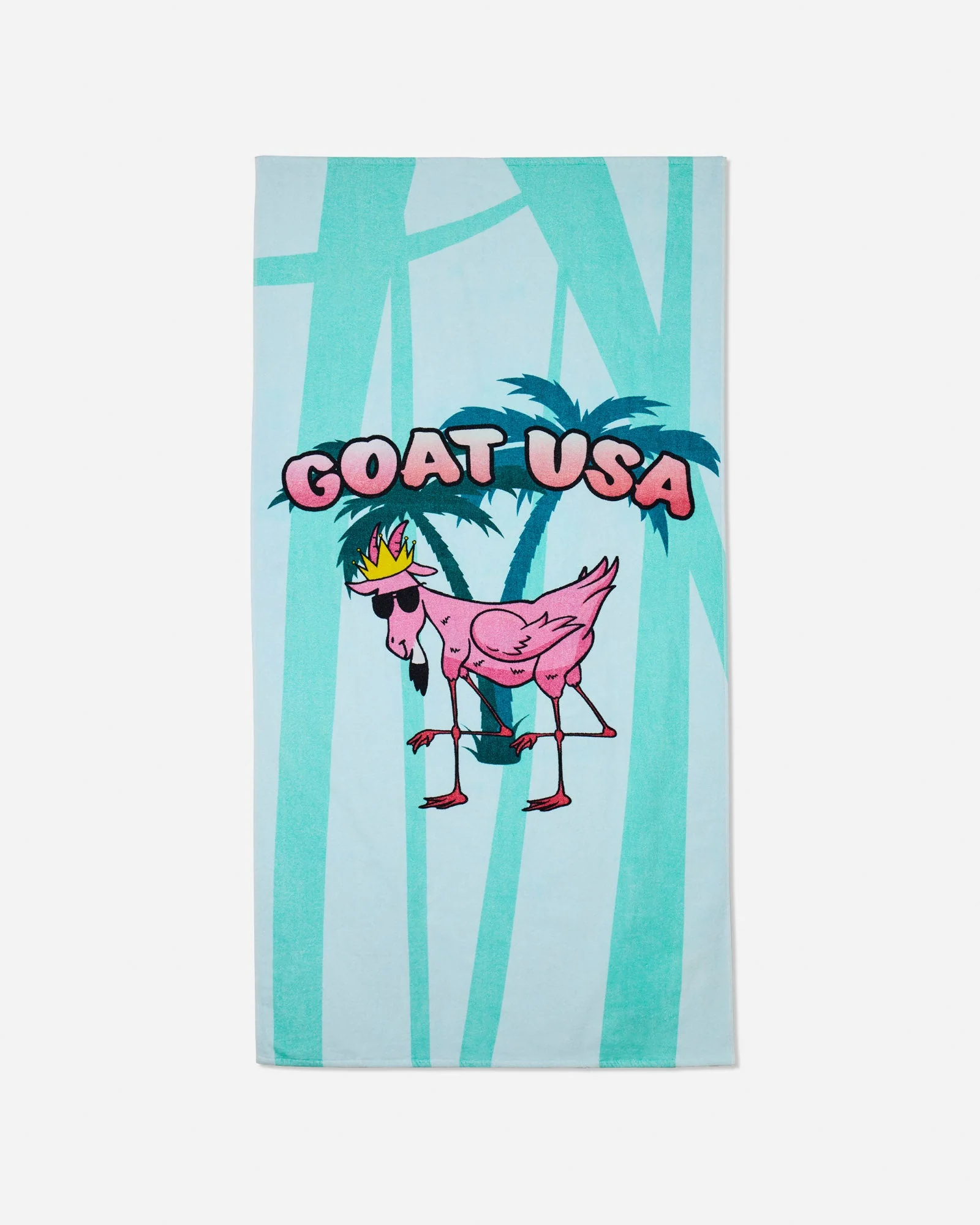 FlaminGOAT Beach Towel
