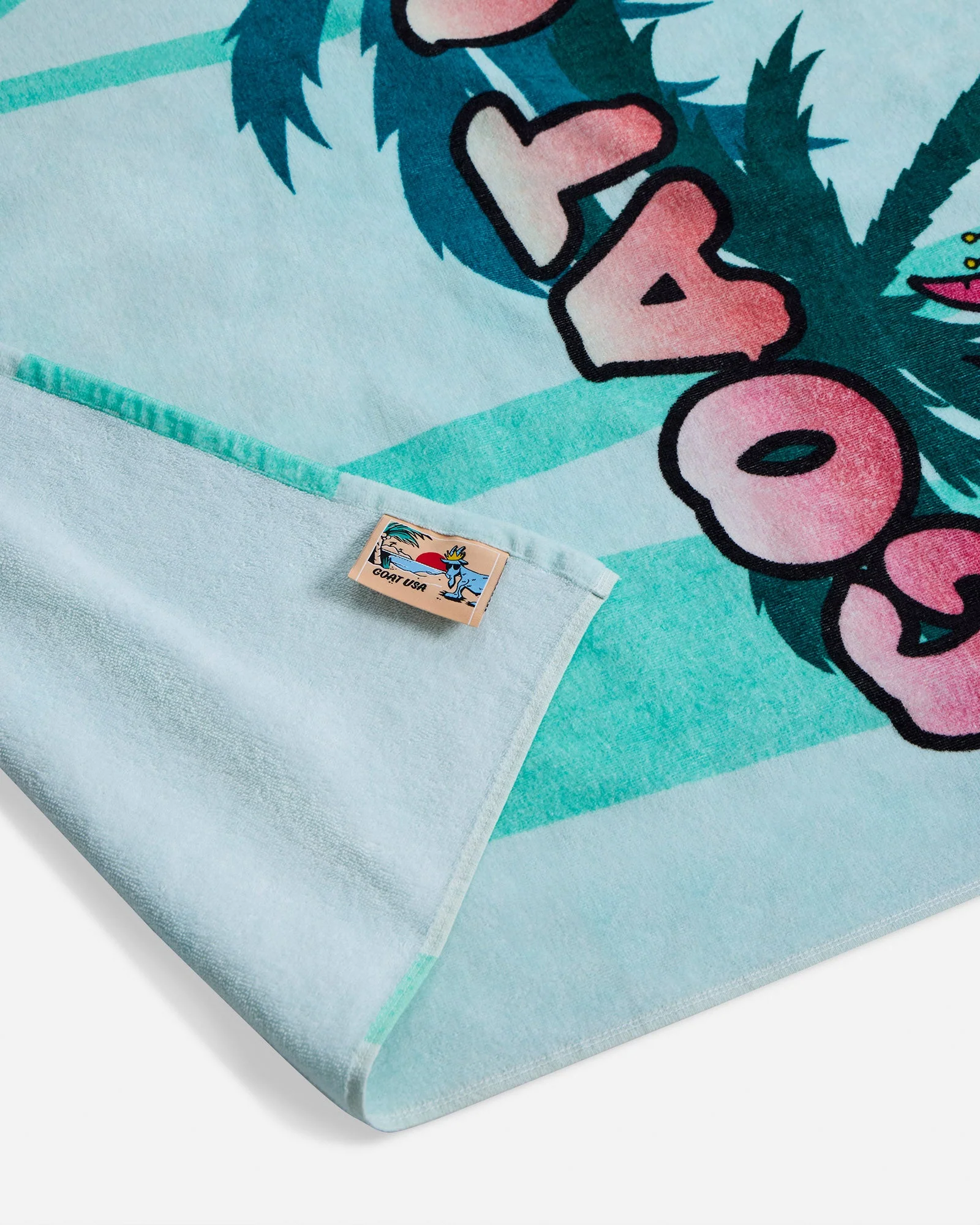 FlaminGOAT Beach Towel