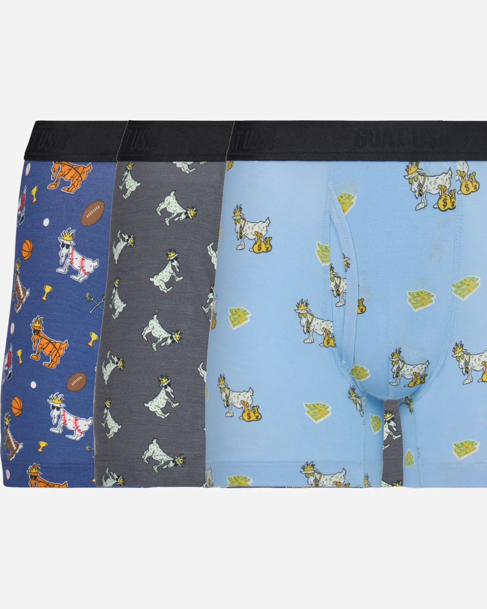 Mixed Pack Boxer Briefs (3x)