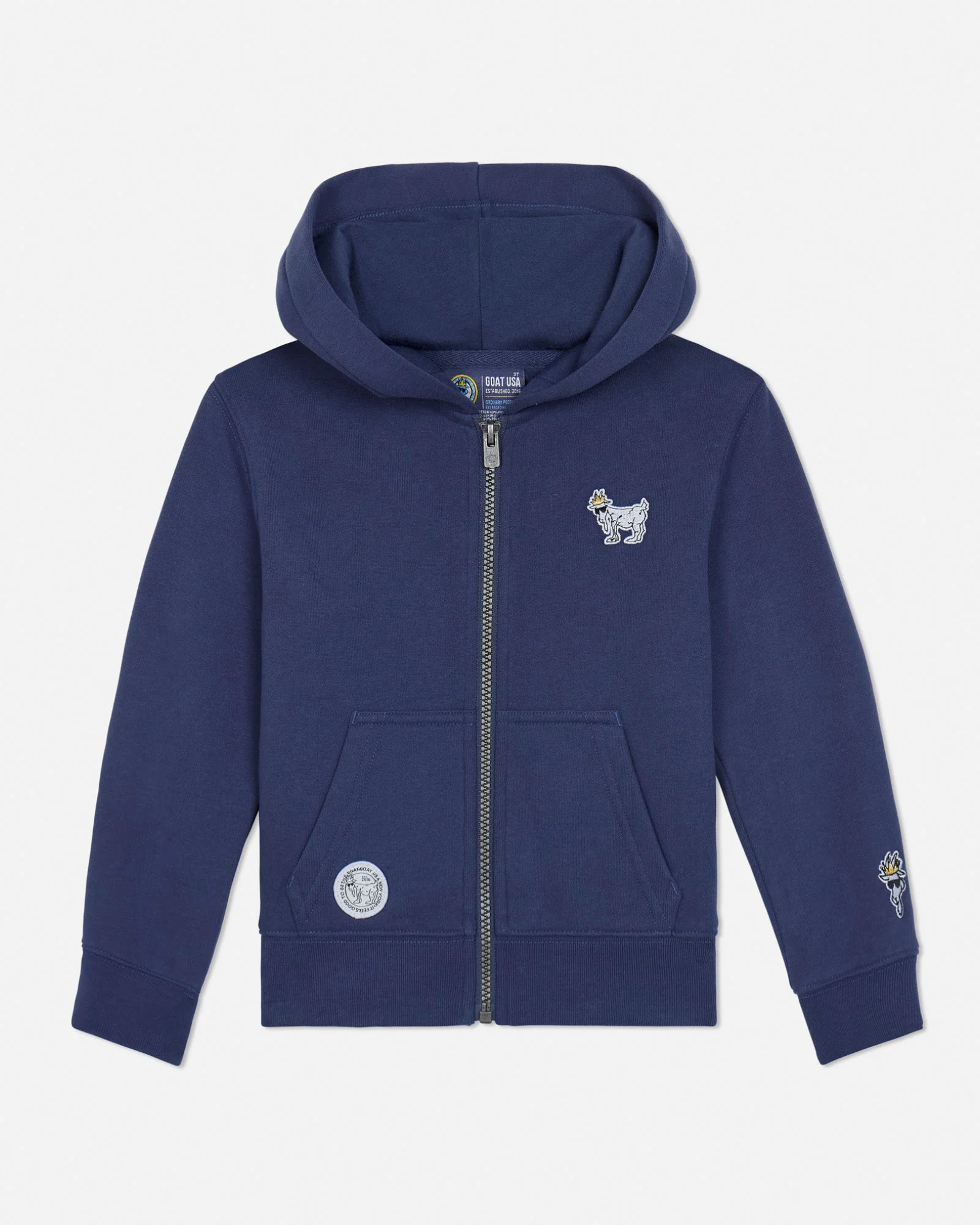 Toddler Full-Zip Hooded Sweatshirt