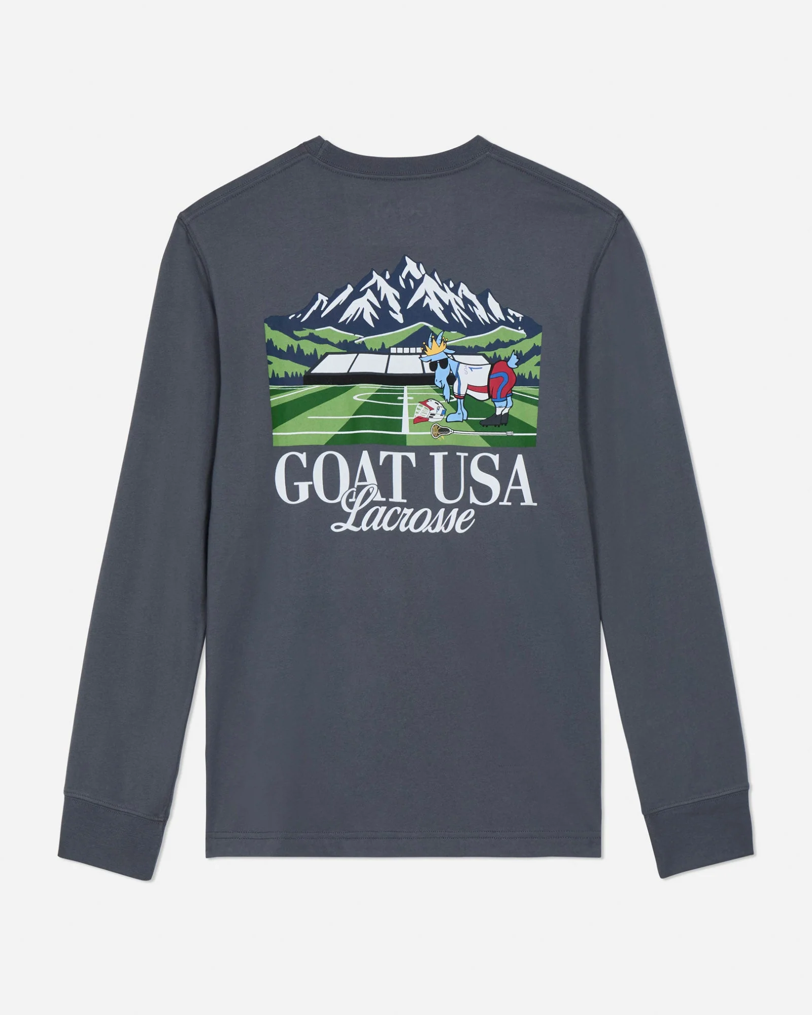 GOAT USA Lacrosse Long Sleeve T-Shirt