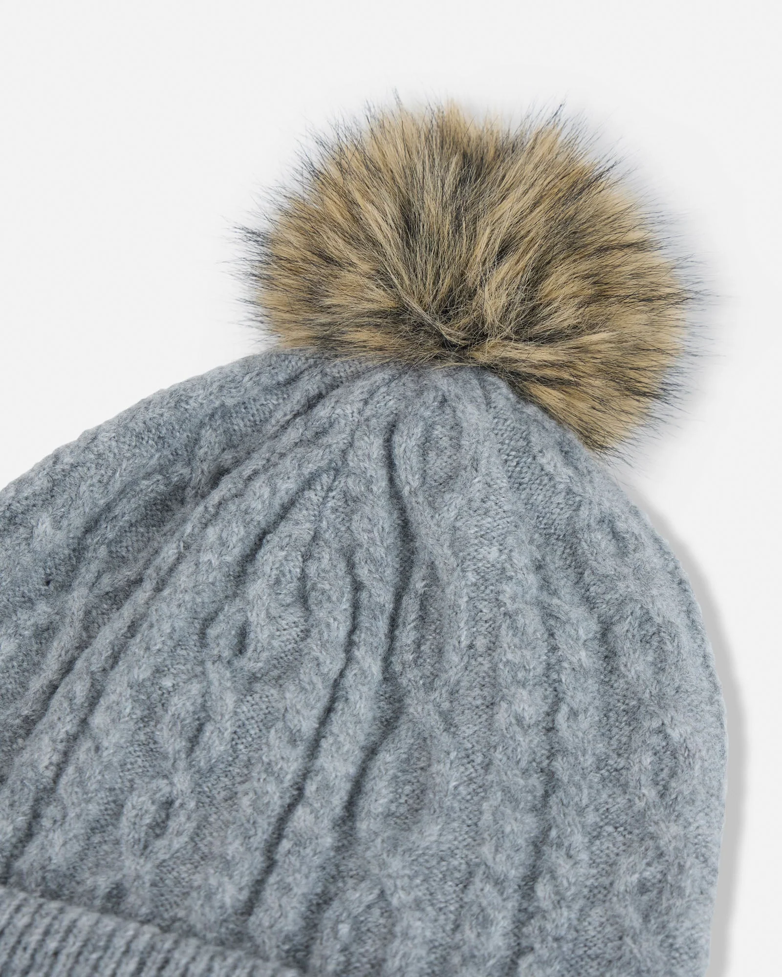 Cable Knit Winter Hat