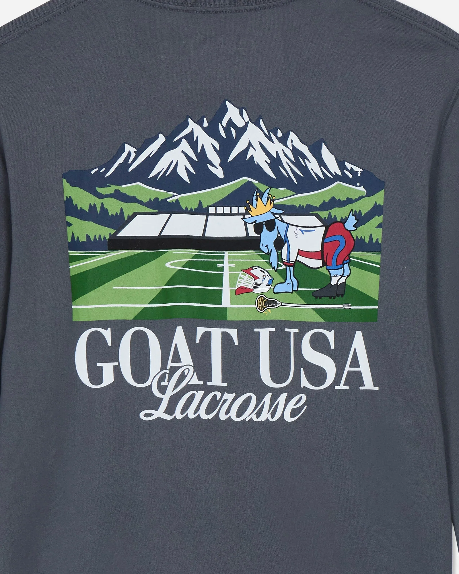 Kids' GOAT USA Lacrosse Long Sleeve T-Shirt