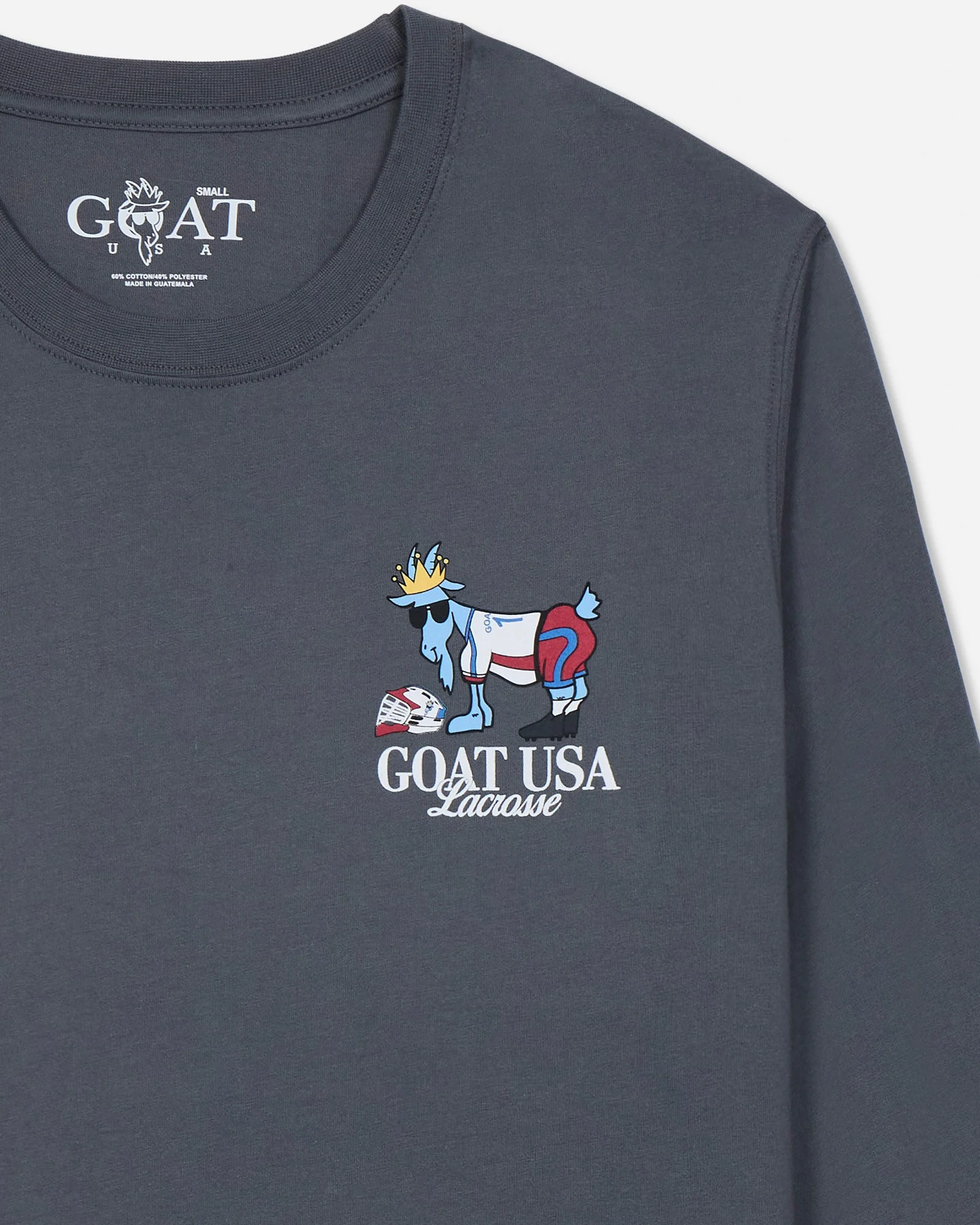 Kids' GOAT USA Lacrosse Long Sleeve T-Shirt