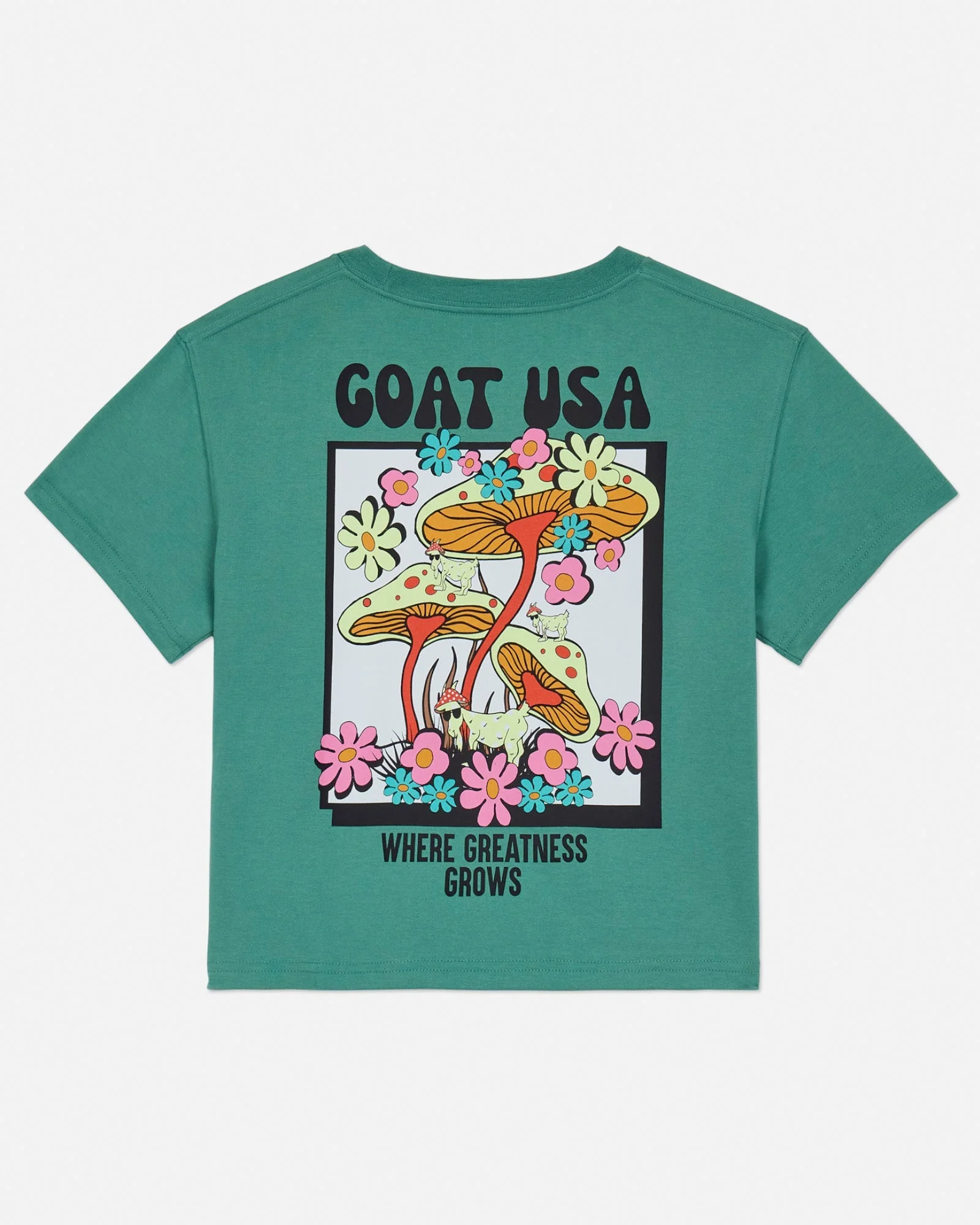 Girls' Mushroom Crop Top