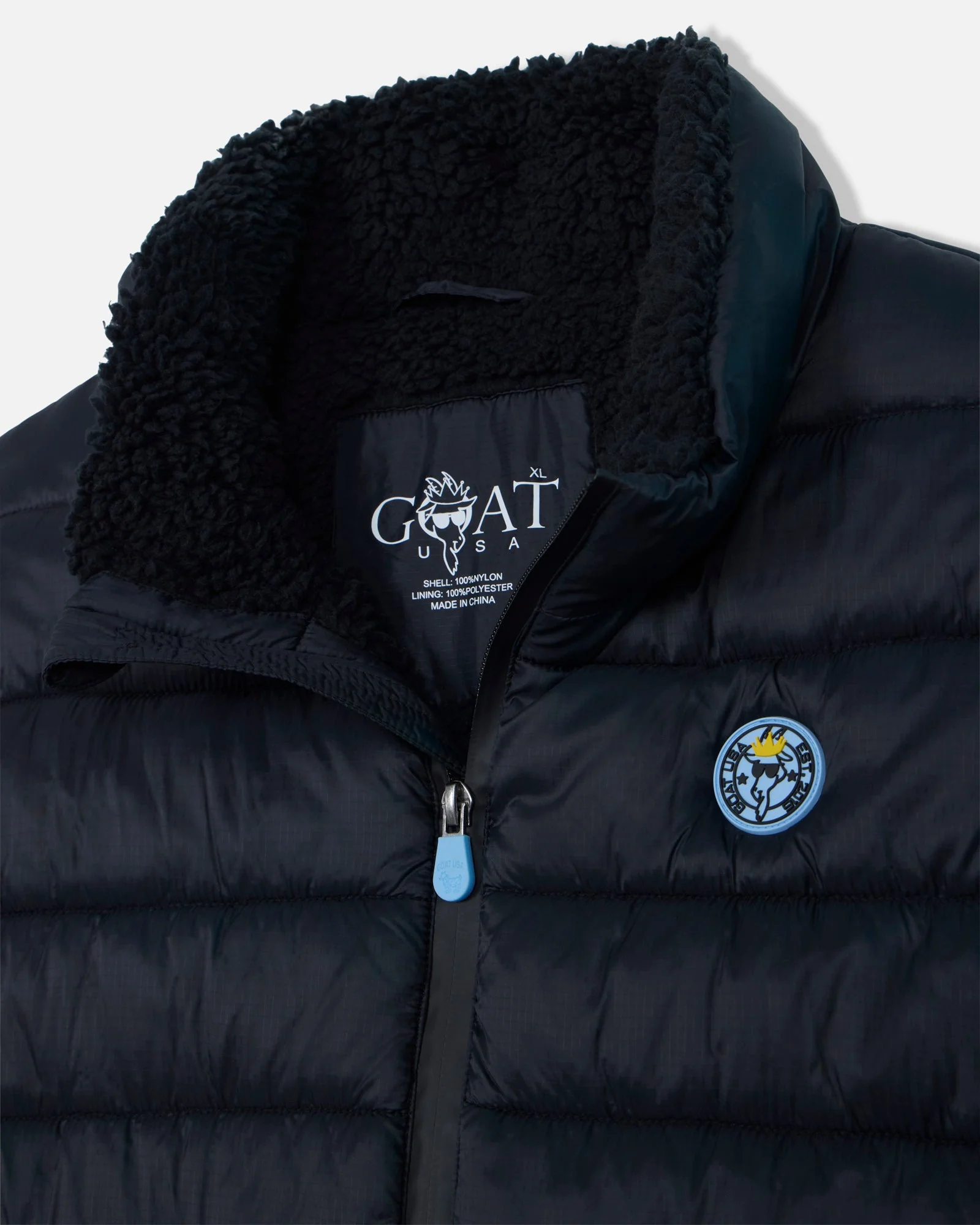 Men's Lightweight Puffer Fleece Vest