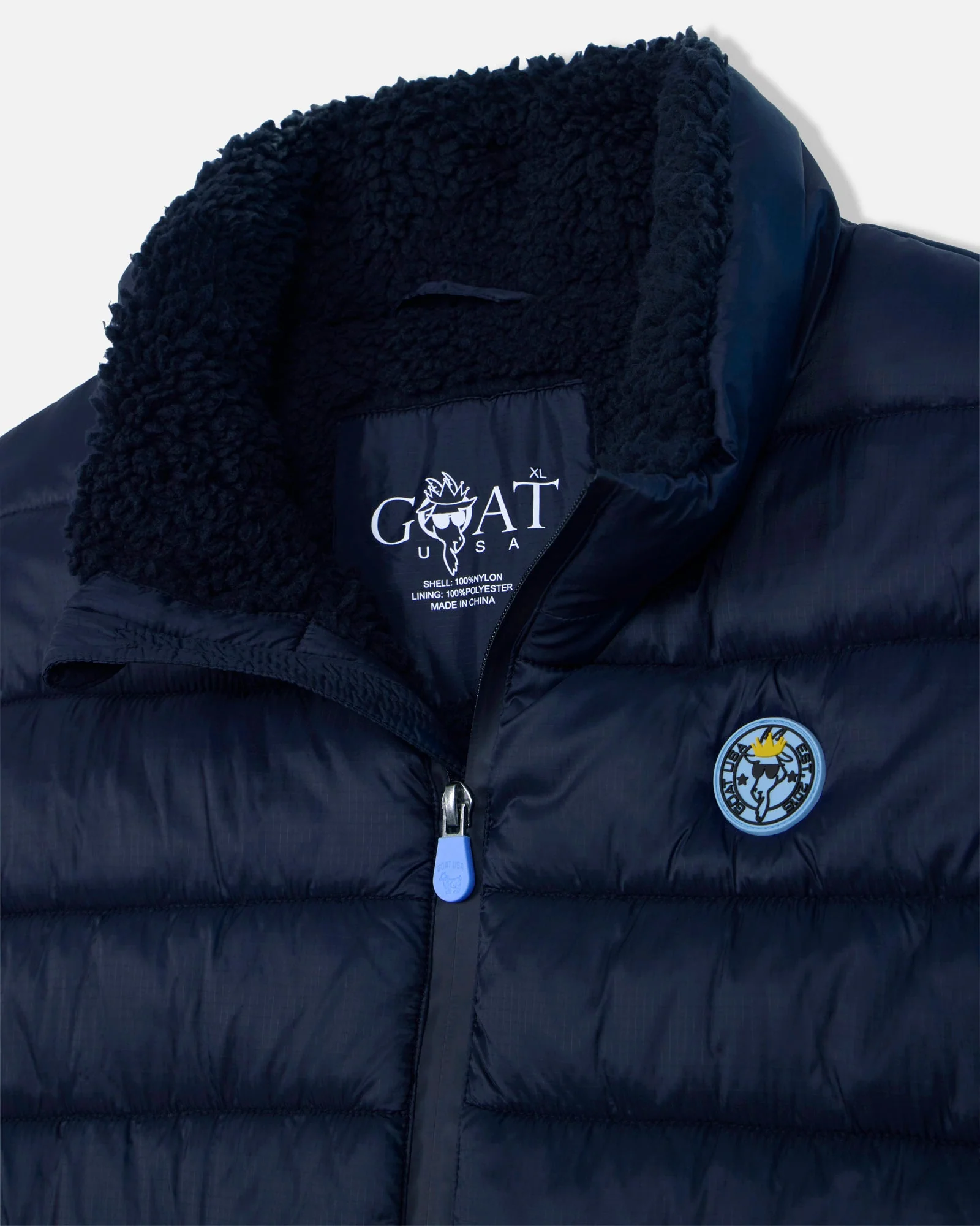 Men's Lightweight Puffer Fleece Vest