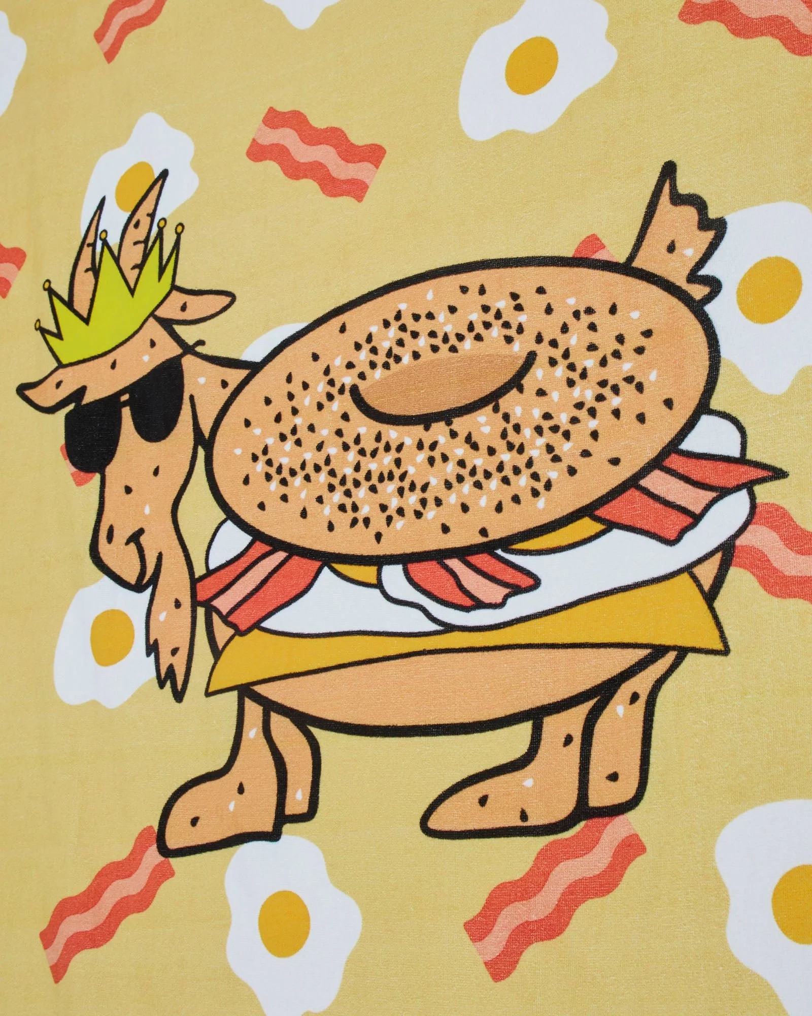 Breakfast Beach Towel