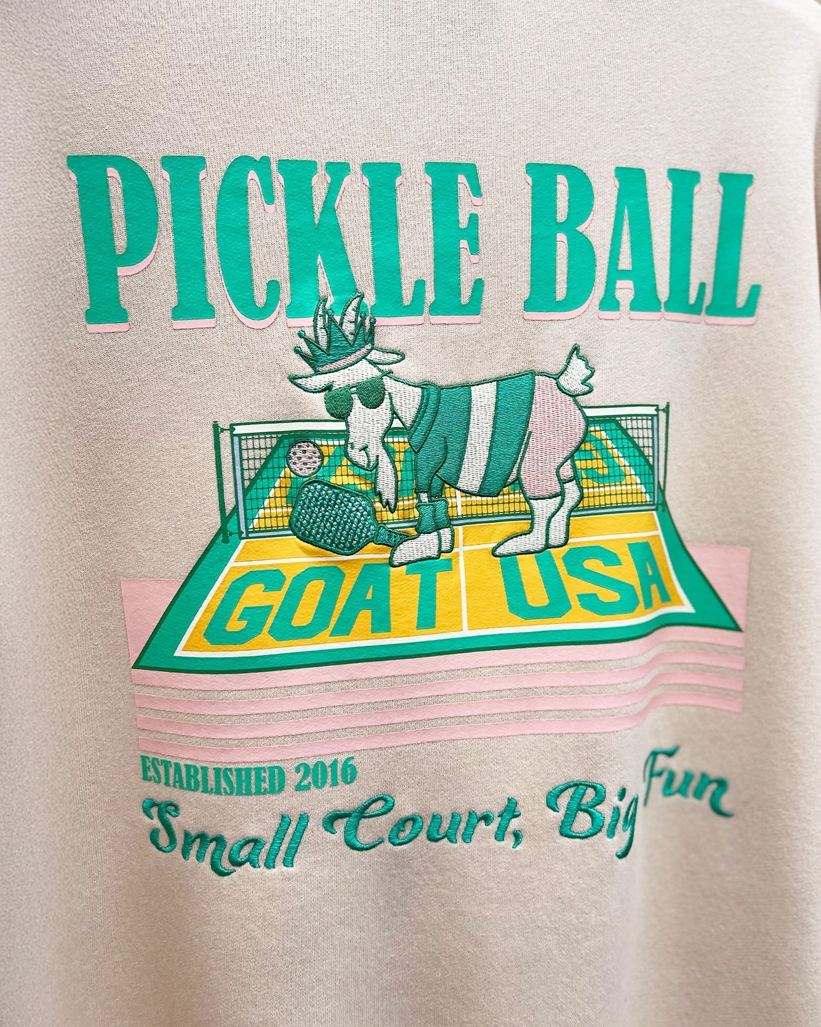 Kids' Pickleball Crewneck Sweatshirt