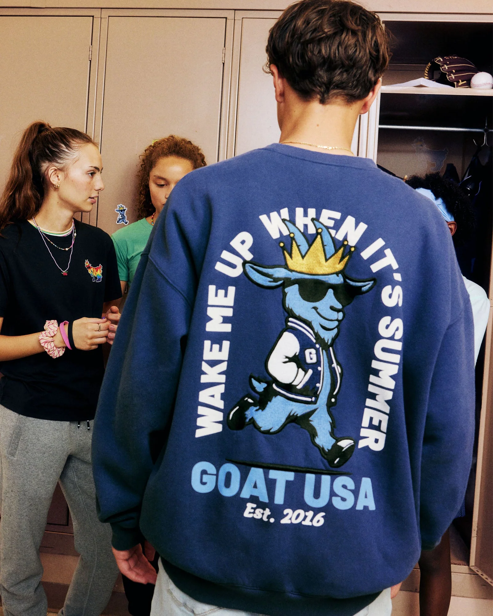 Wake Me Up Crewneck Sweatshirt