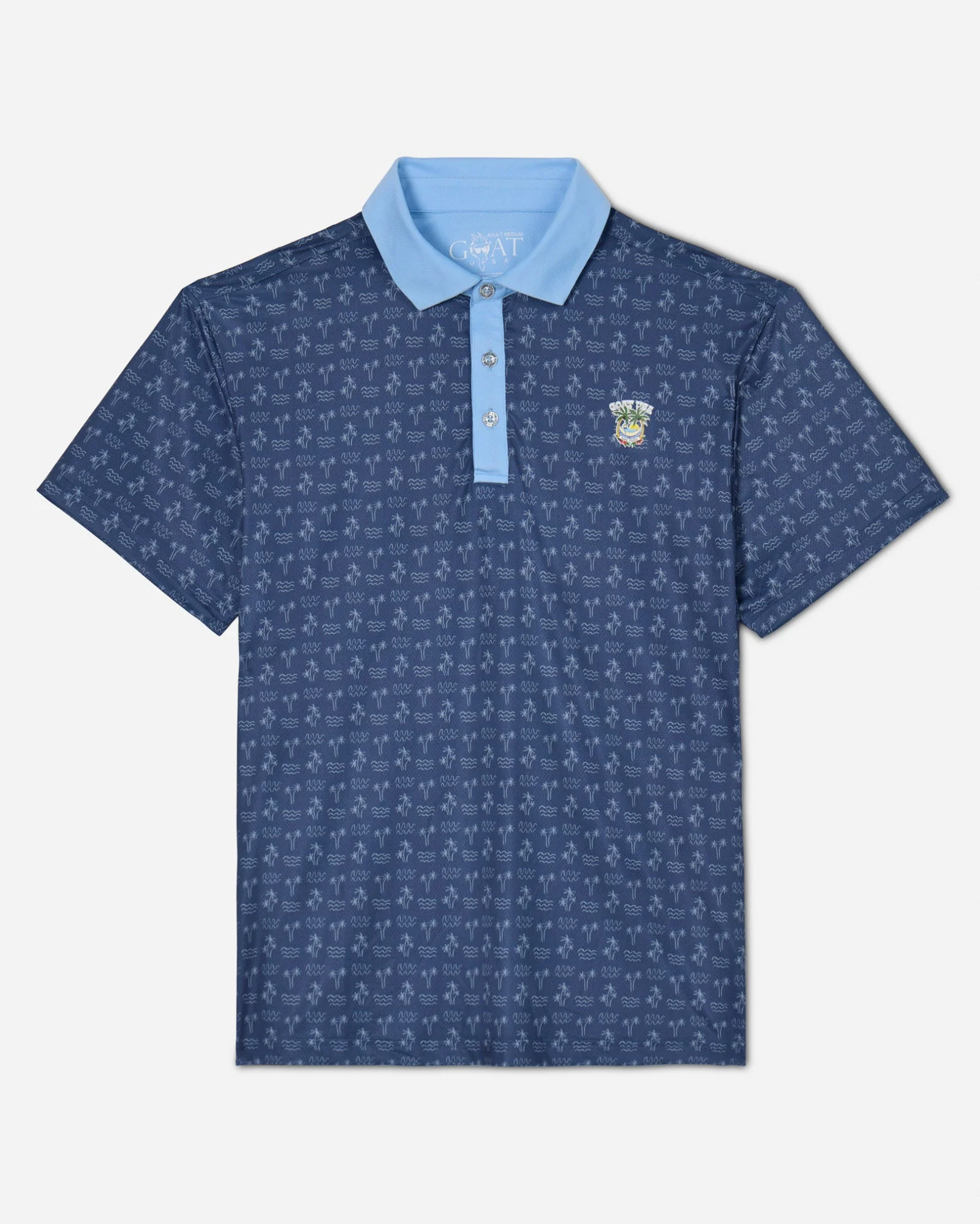 Lazy Chillin' Athletic Polo