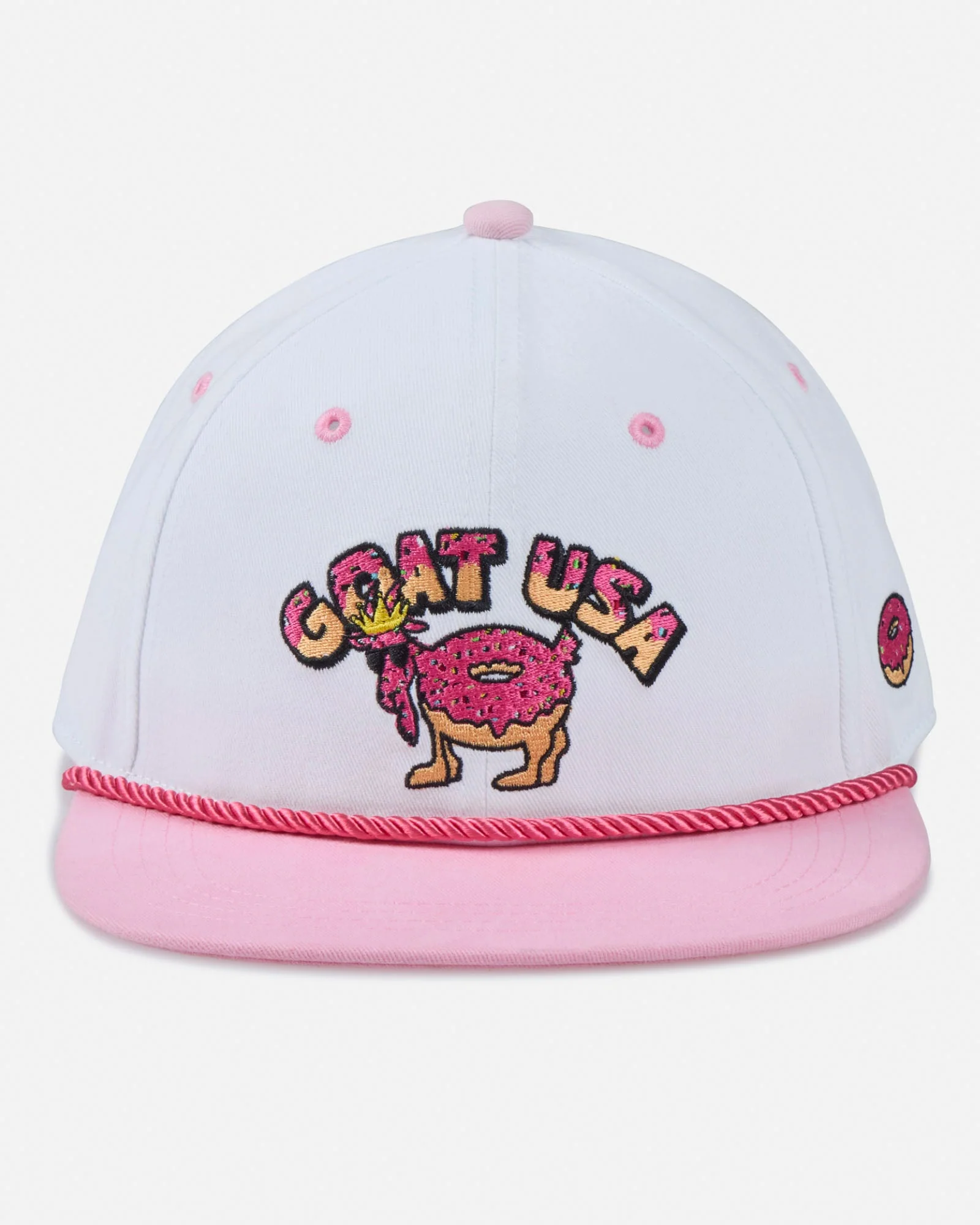 Donut Flat Brim Snapback