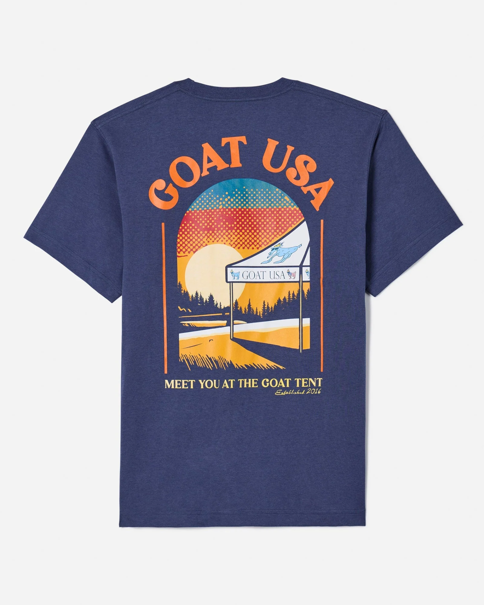 Kids' GOAT USA Tent T-Shirt