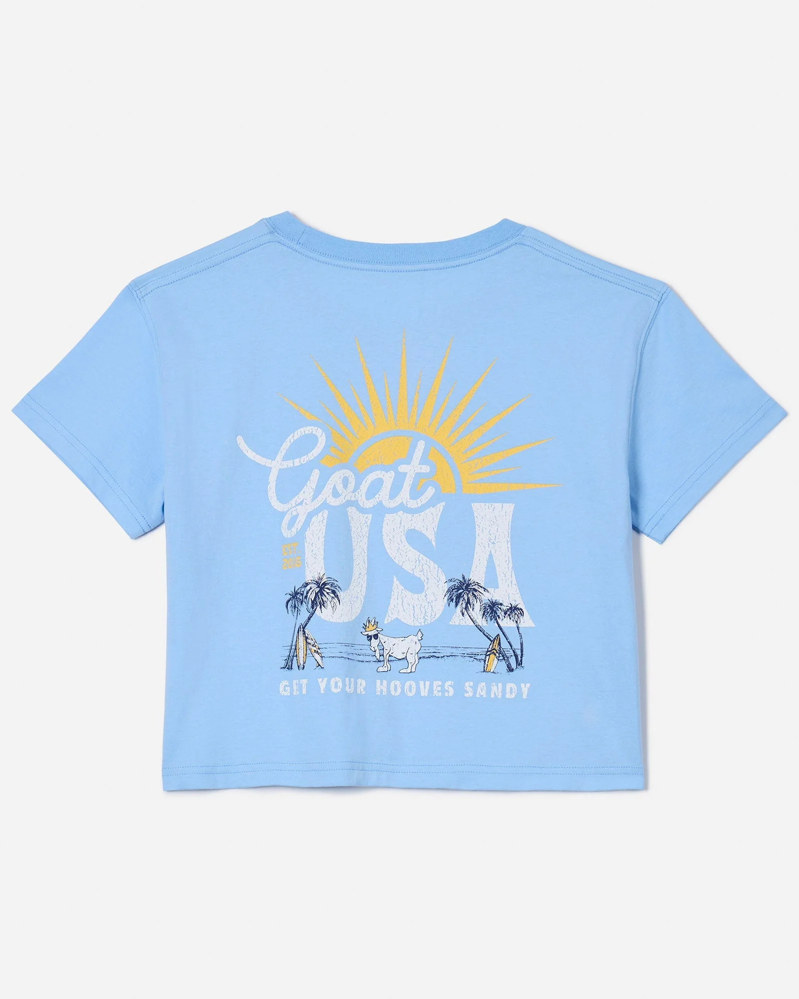 Girls' Sandy Hooves Crop Top