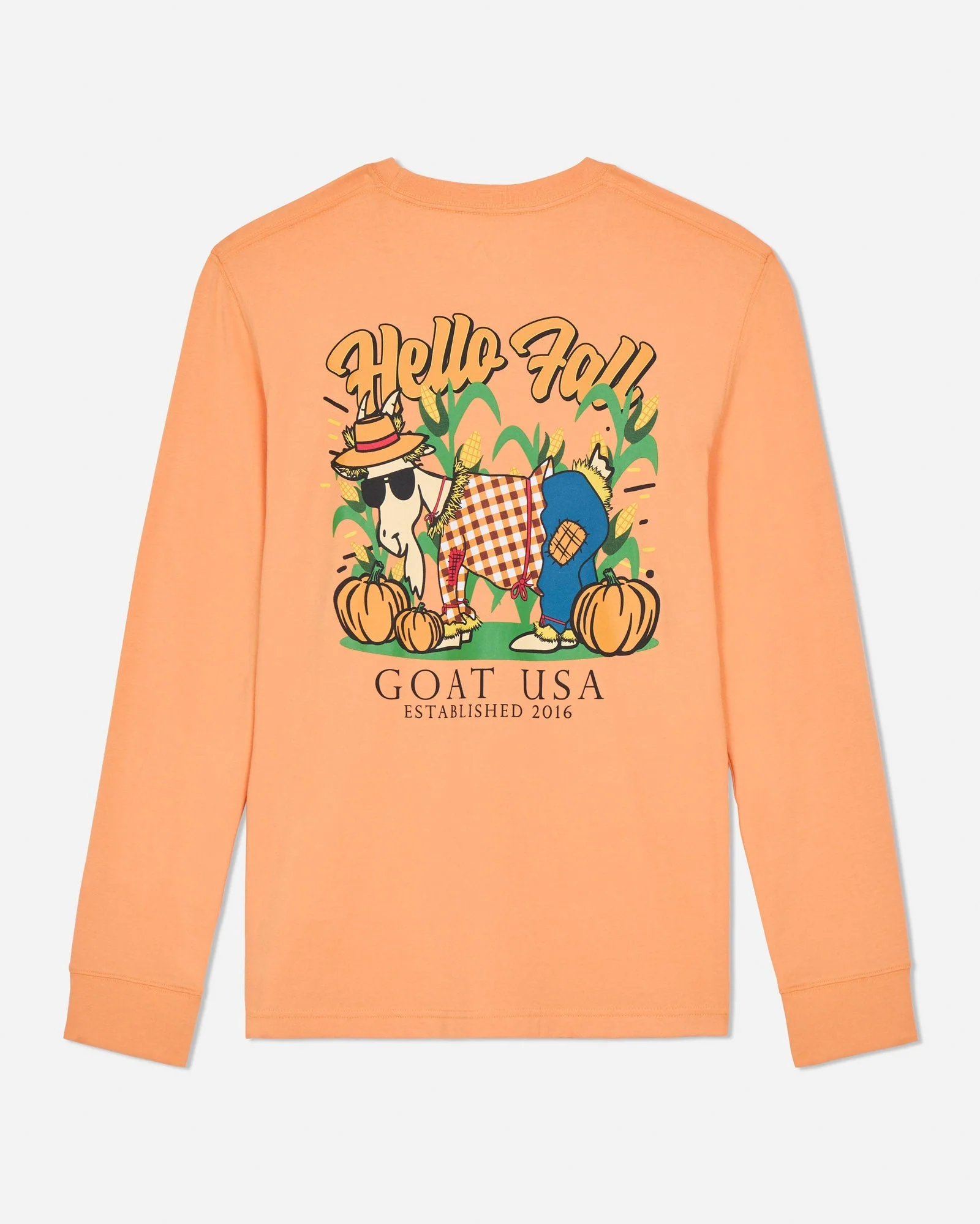 Kids' Hello Fall Long Sleeve T-Shirt
