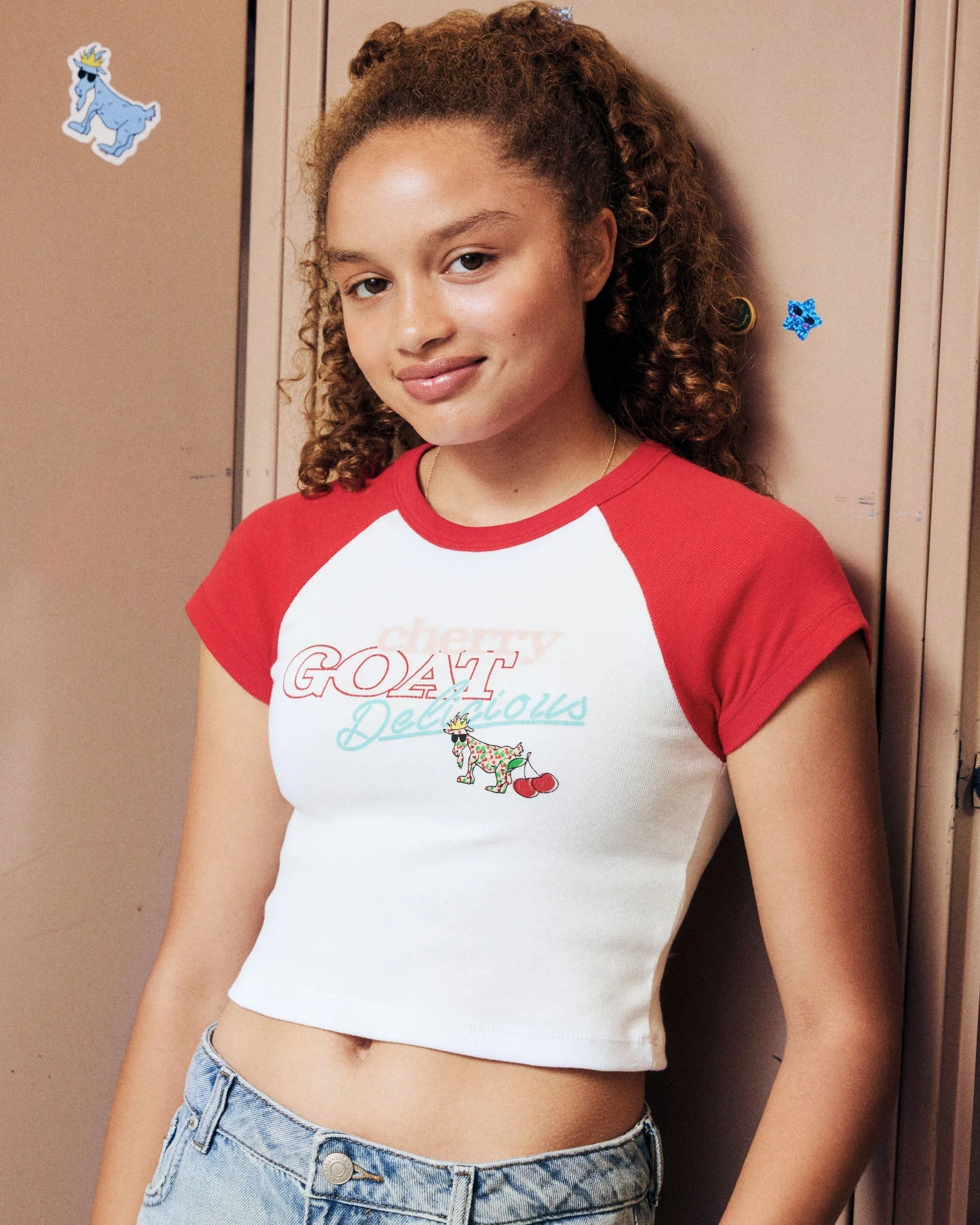 Girls' Cherry Baby Tee