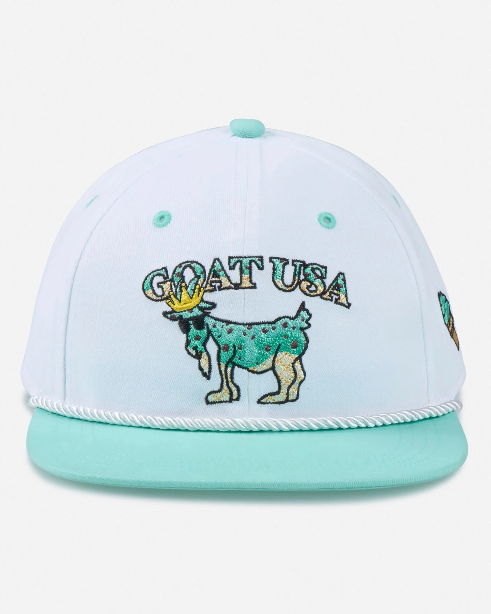 Mint Chip Flat Brim Snapback