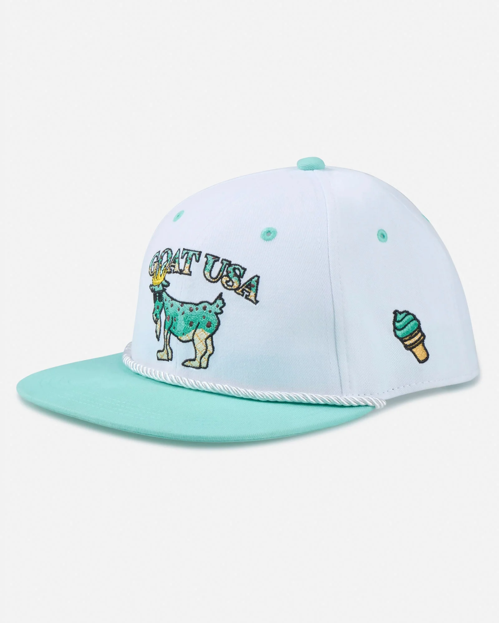 Mint Chip Flat Brim Snapback