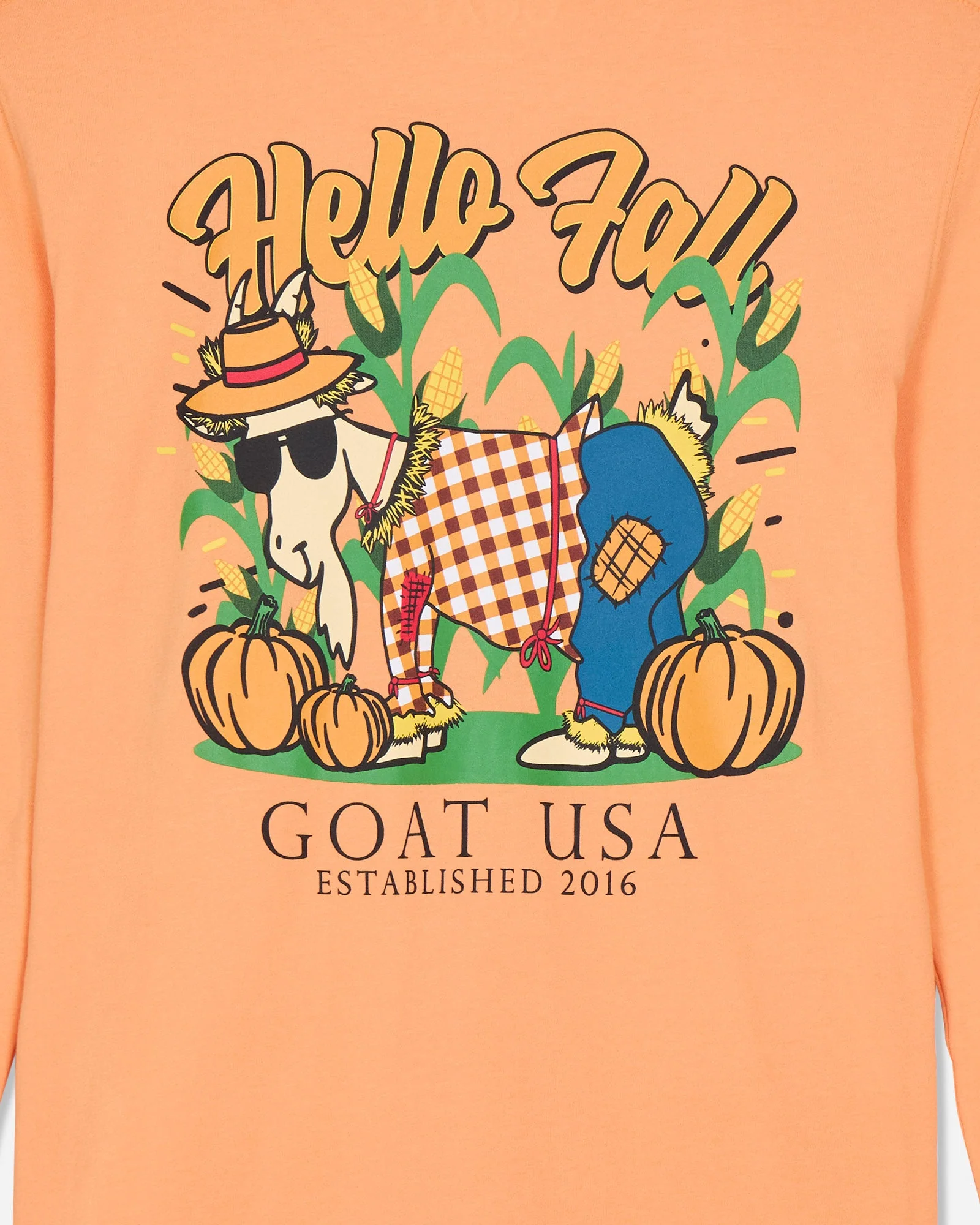 Hello Fall Long Sleeve T-Shirt
