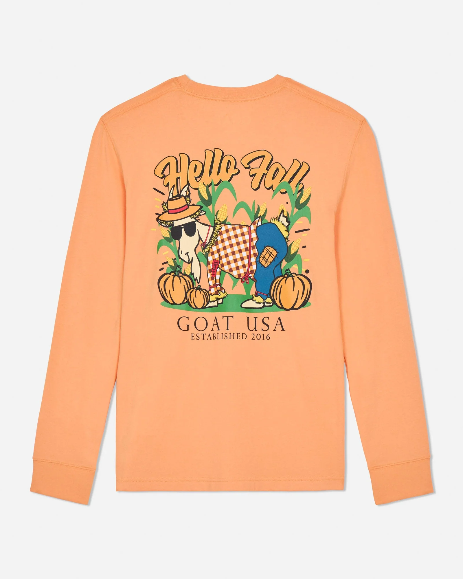 Toddler Scarecrow Long Sleeve T-Shirt