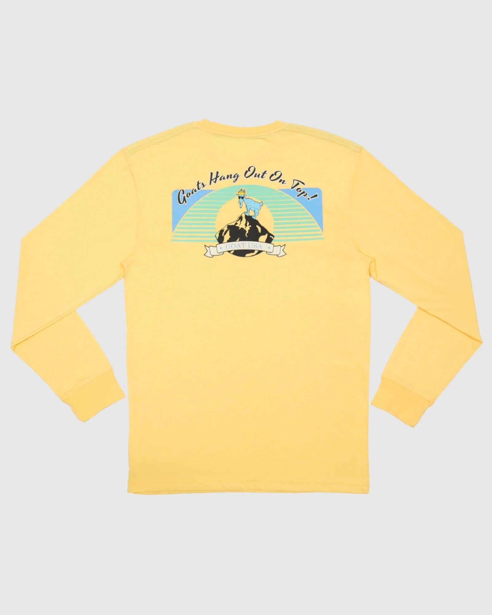 Kids' GOATs Hang Out On Top Long Sleeve T-Shirt
