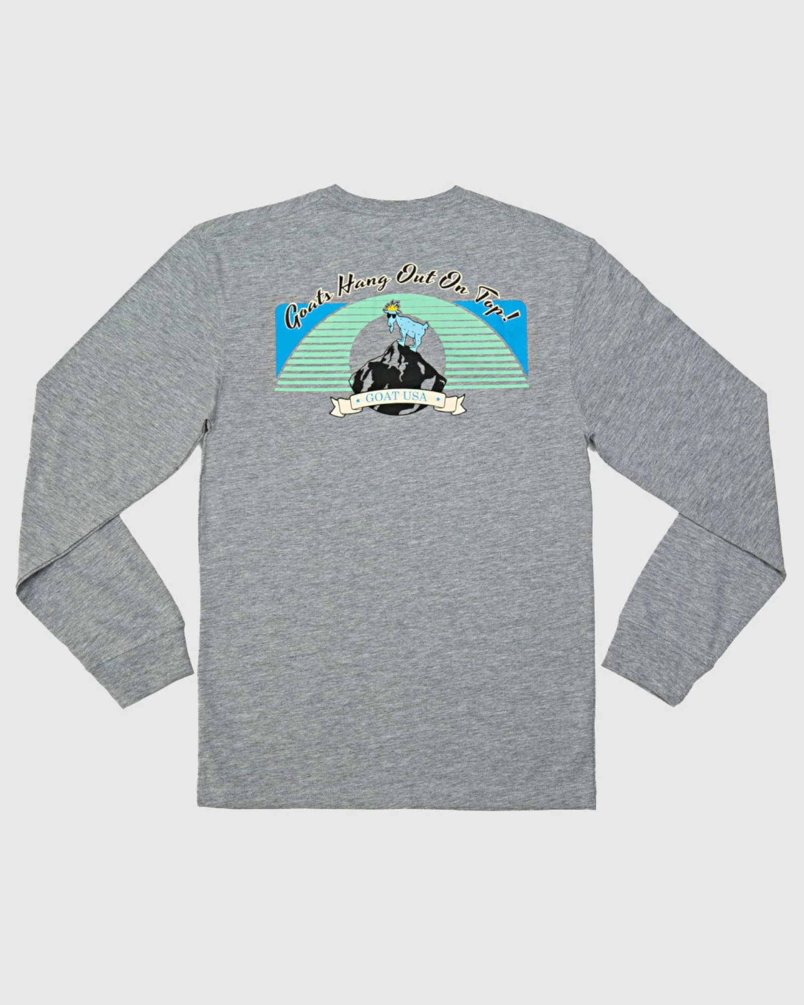 Kids' GOATs Hang Out On Top Long Sleeve T-Shirt